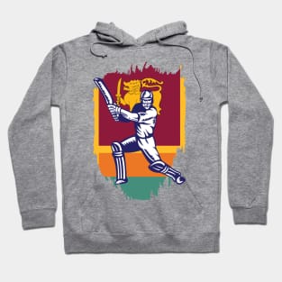 Sri Lanka Cricket Player Batsman Design Hoodie